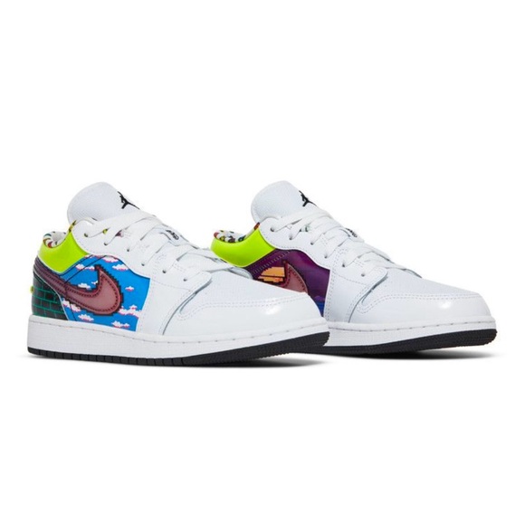 *New in Box* Air Jordan Low 'Old School Gaming' Boys Size 7Y